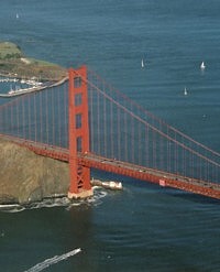 Photo of the San Francisco Golden Gate Bridge